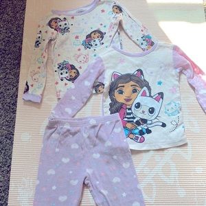 Gabby dollhouse pjs 4T